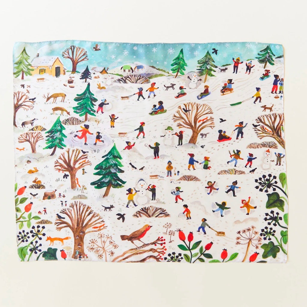 Snow Seek & Find Playsilk