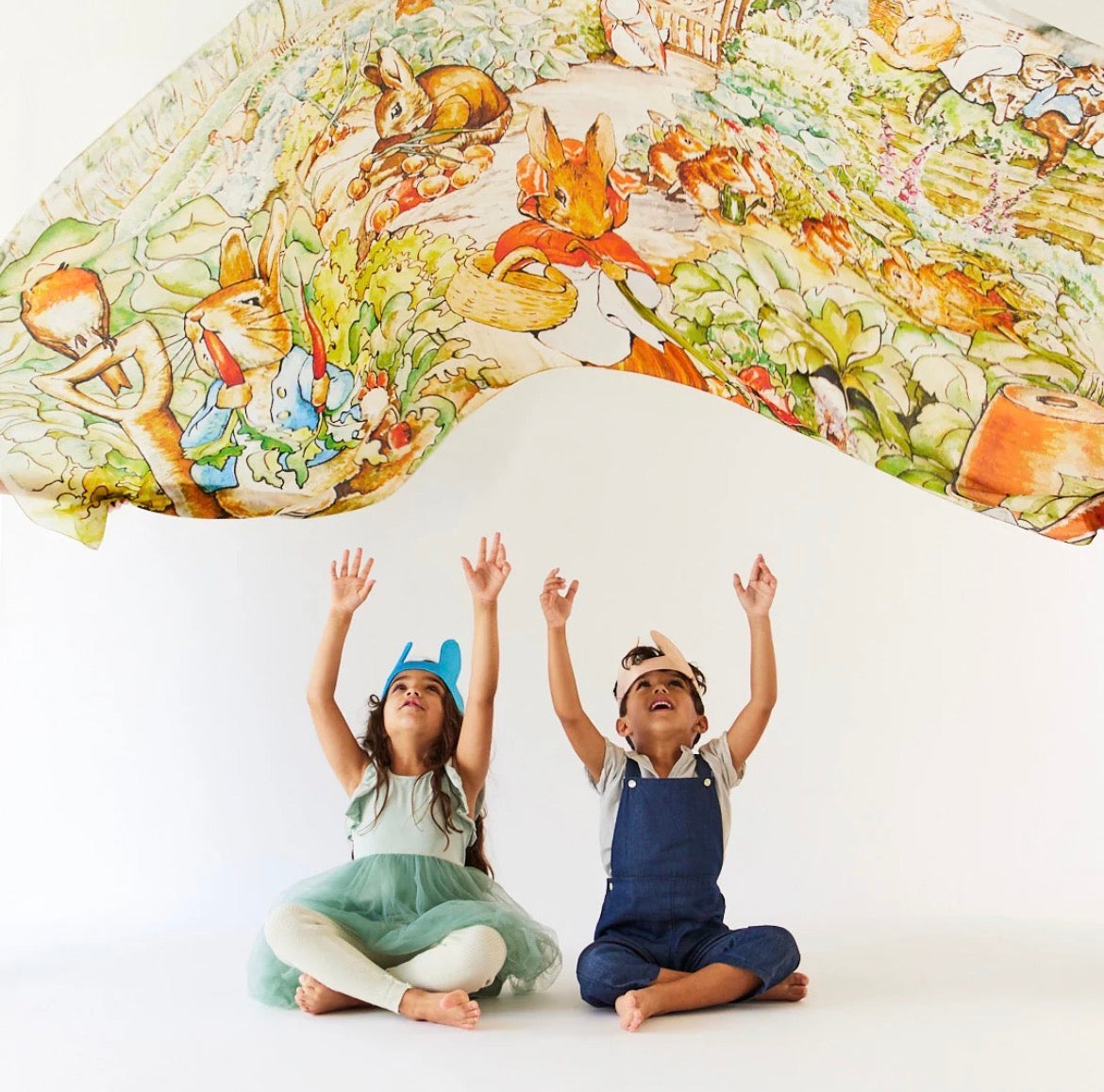 Double Beatrix Potter Playsilk