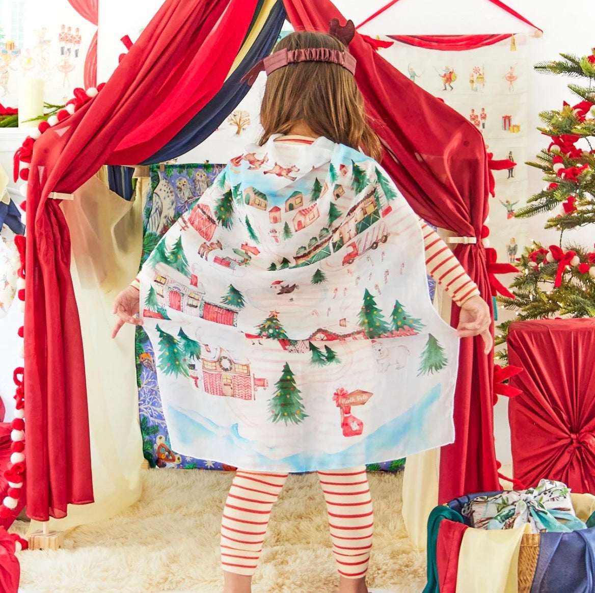 North Pole Seek & Find Playsilk