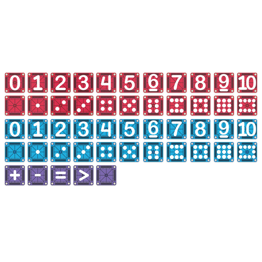 microMAGS LEARN Numbers™ - 56 Piece Set