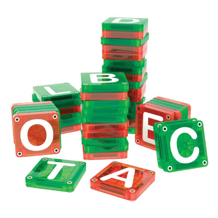 microMAGS LEARN Letters™ - 56 Piece Set
