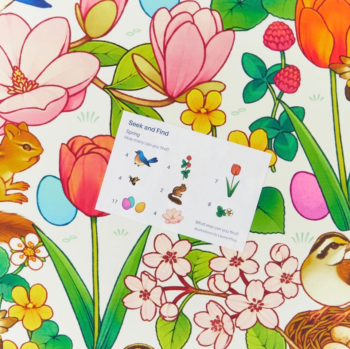 Easter Egg Seek & Find Playsilk