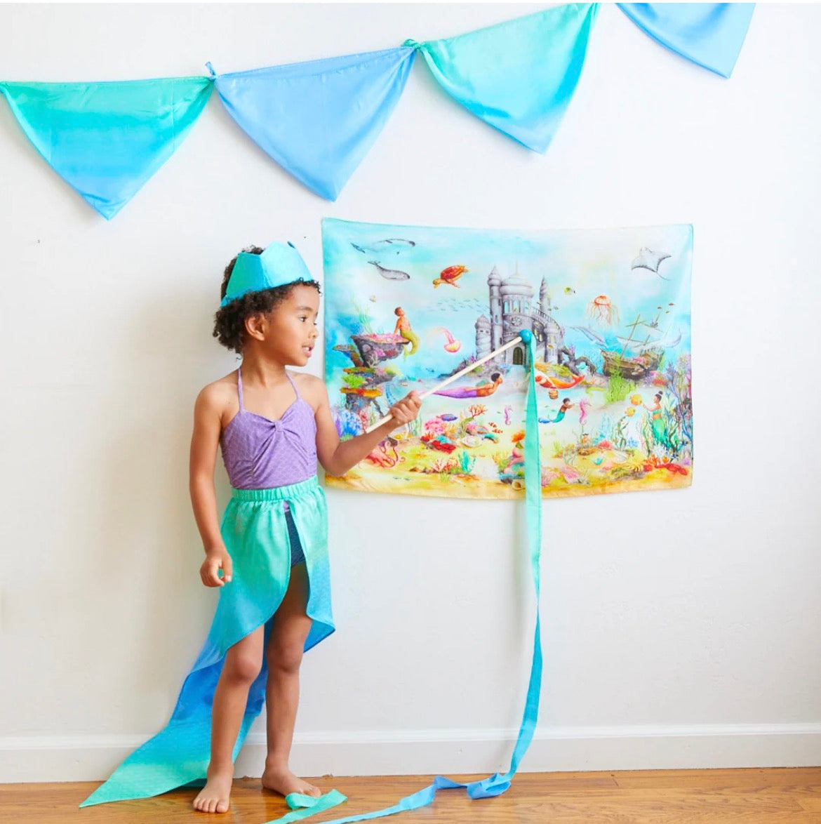 Mermaid Seek and Find Playsilk