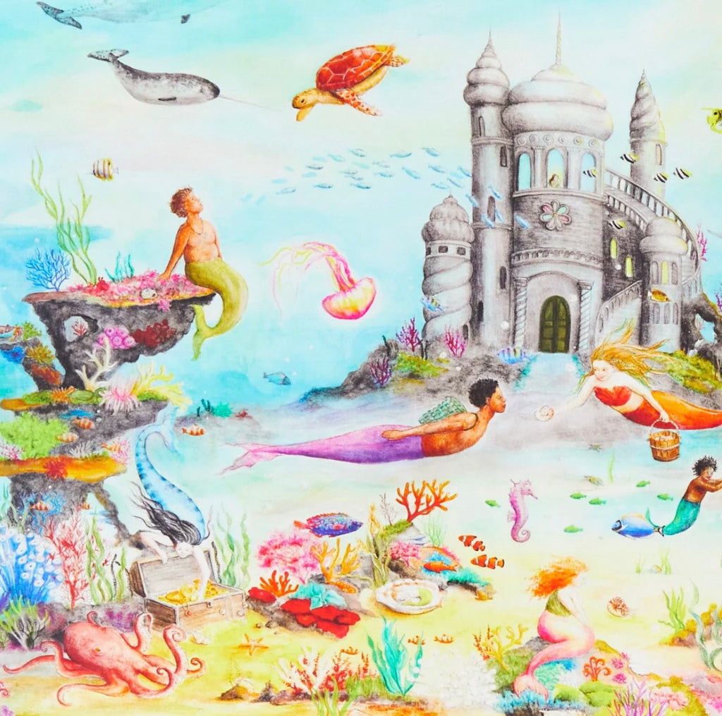 Mermaid Seek and Find Playsilk