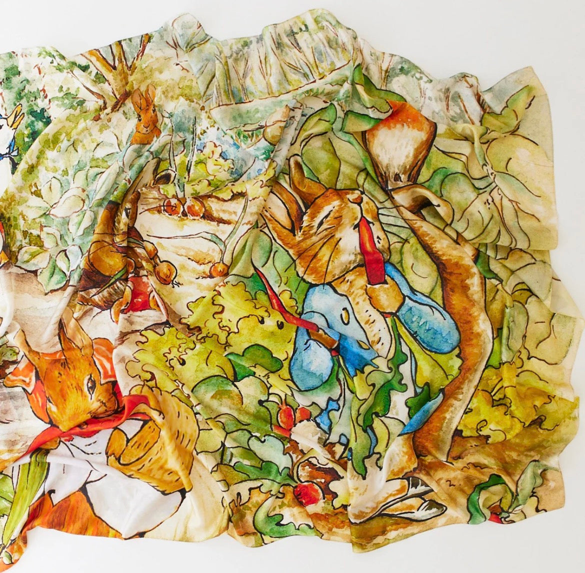 Double Beatrix Potter Playsilk