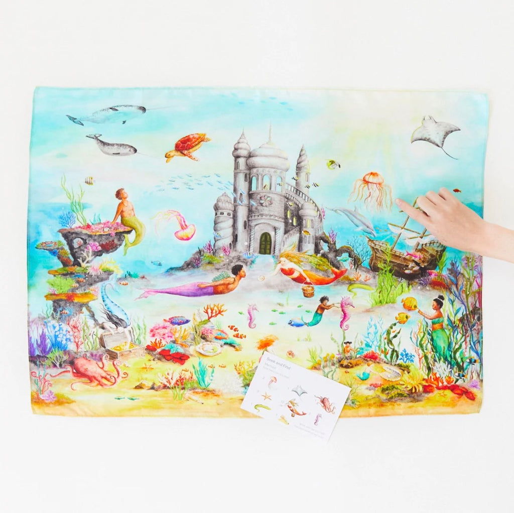 Mermaid Seek and Find Playsilk