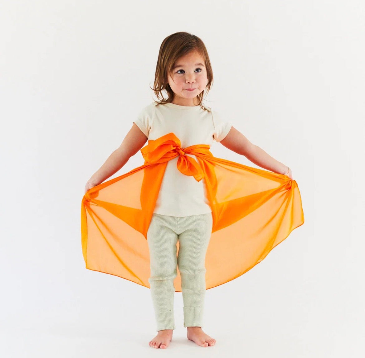 Solid Color Playsilks - Orange