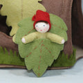 Ambrosius Forest Gnome Family - Baby with Leaf Stack