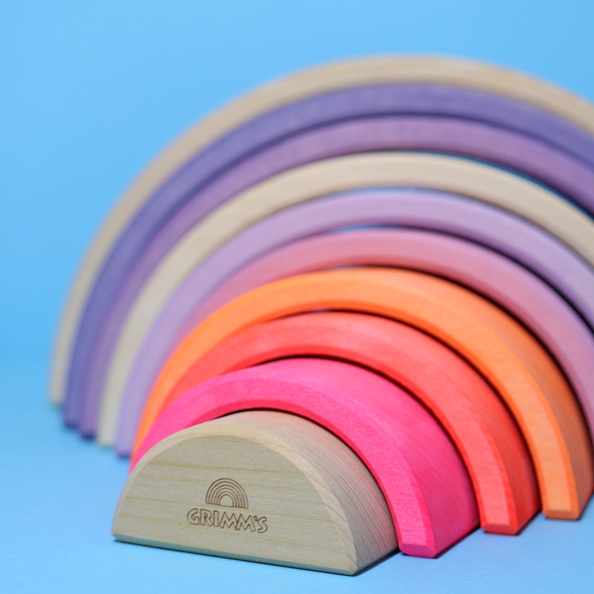 Grimm’s Neon Pink 10-piece Rainbow
