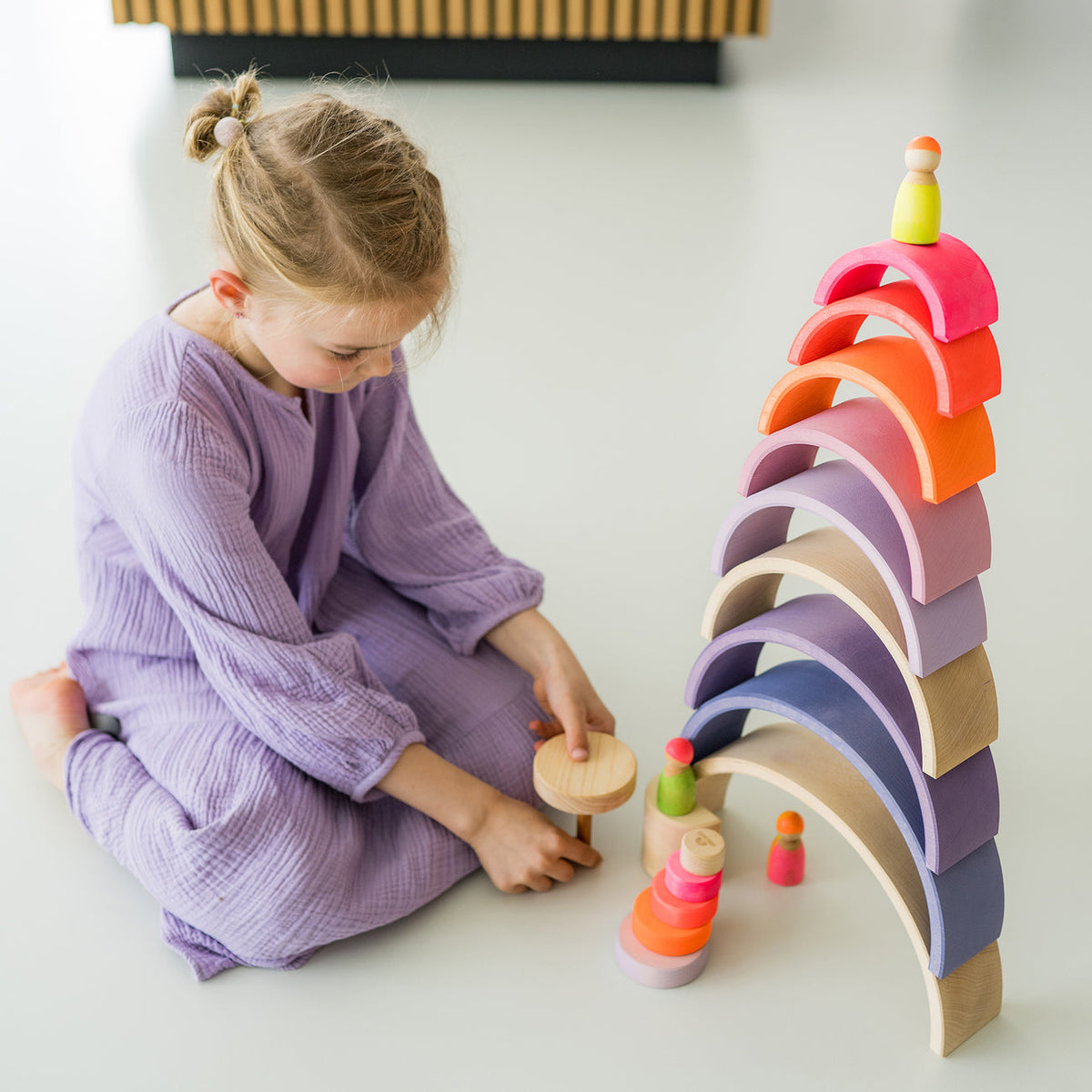 Grimm’s Neon Pink 10-piece Rainbow