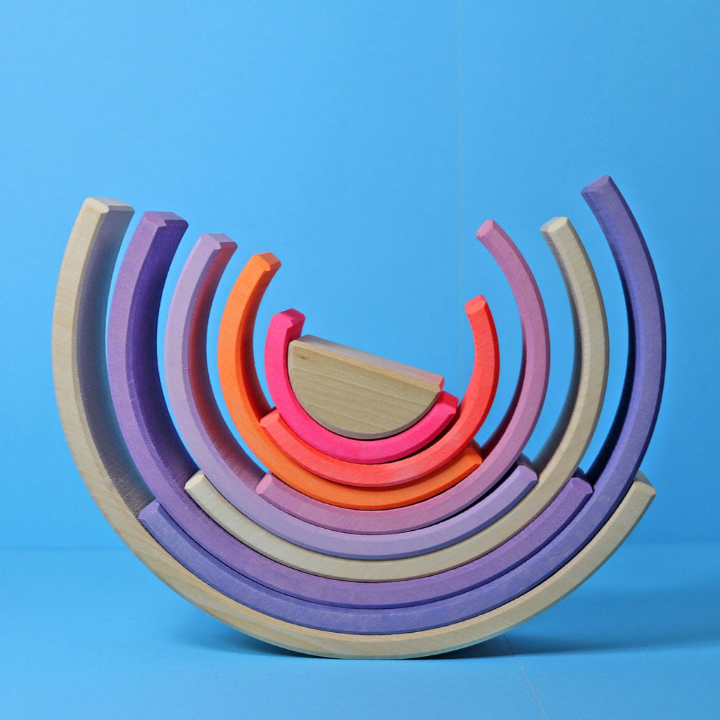 Grimm’s Neon Pink 10-piece Rainbow