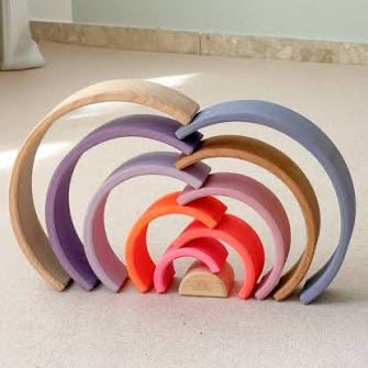 Grimm’s Neon Pink 10-piece Rainbow