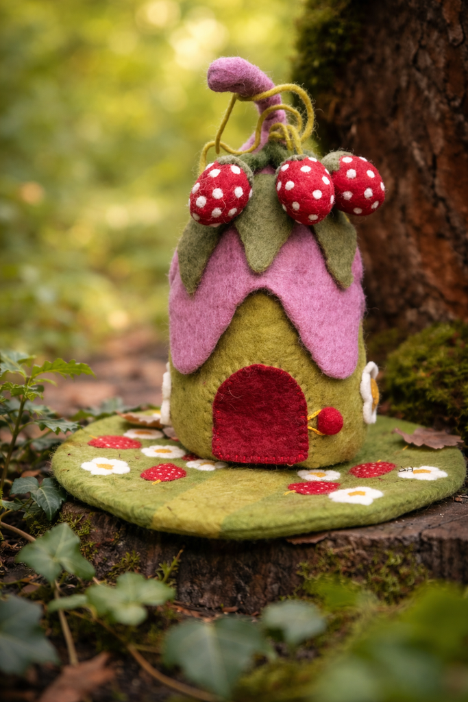 Papoose Strawberry House and Mat