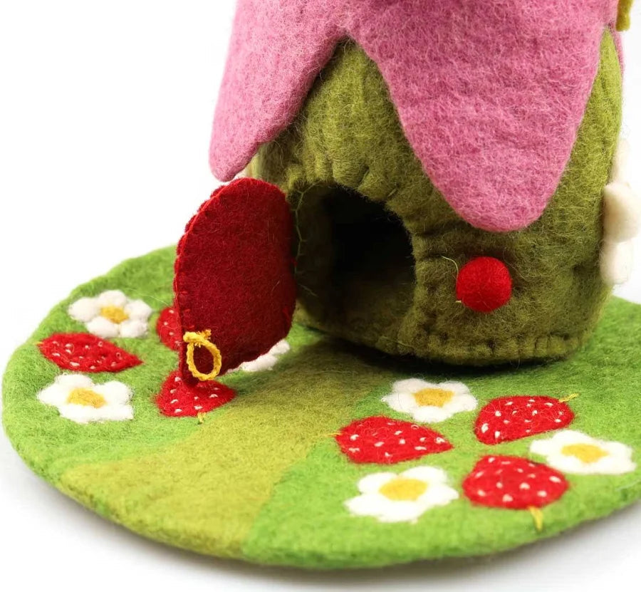 Papoose Strawberry House and Mat