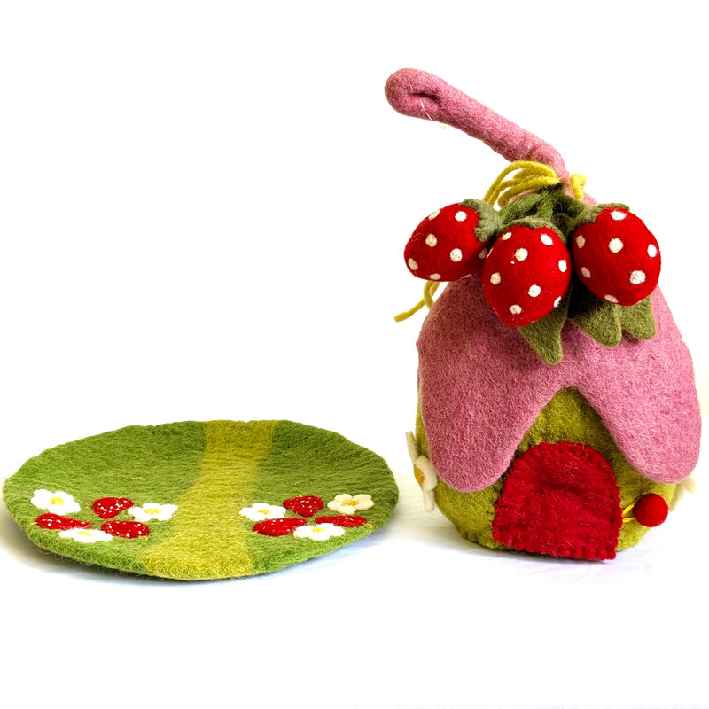 Papoose Strawberry House and Mat