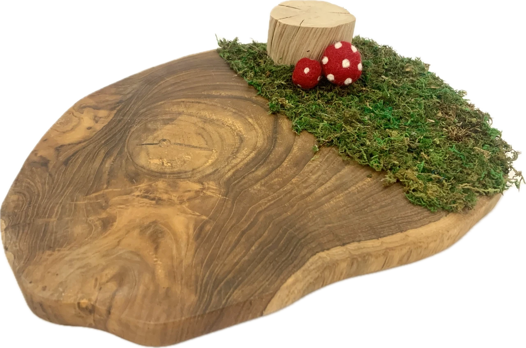 Papoose Woodland Slice Red