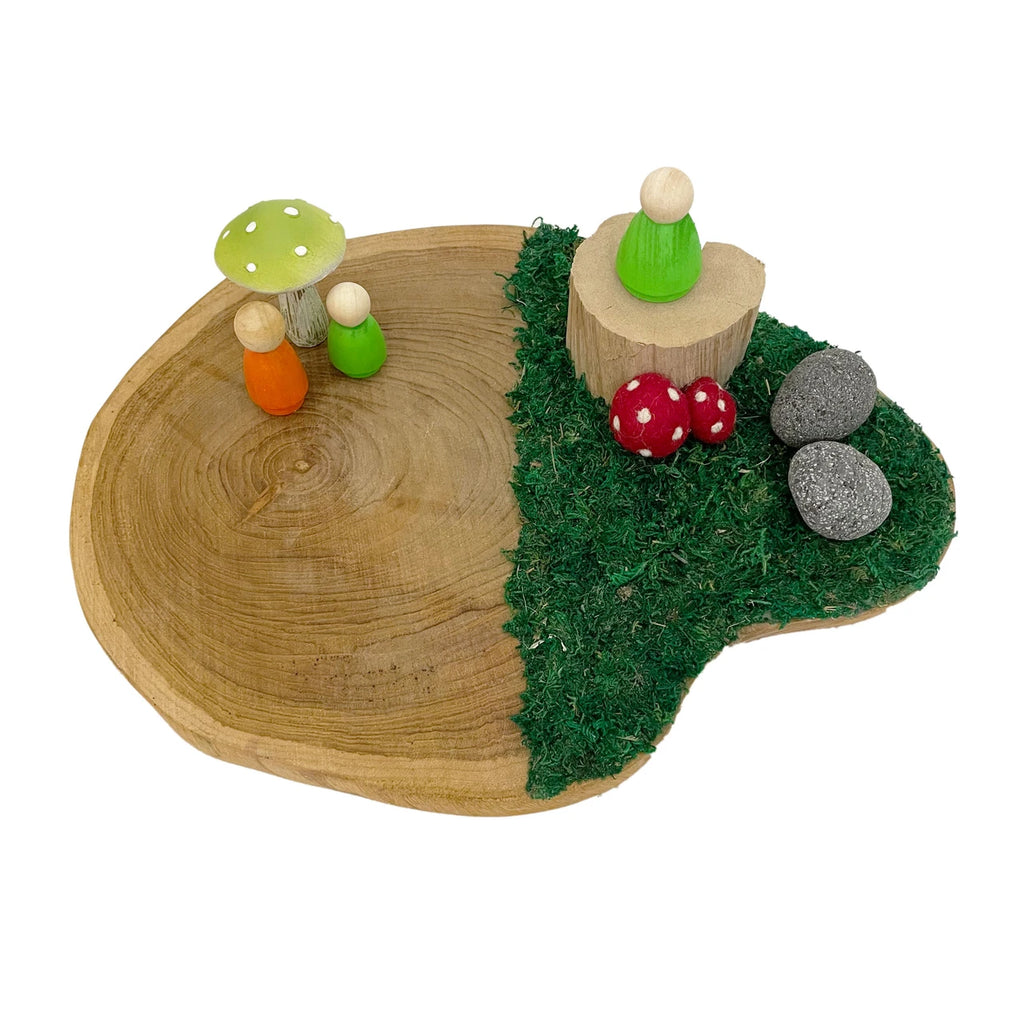 Papoose Woodland Slice Red