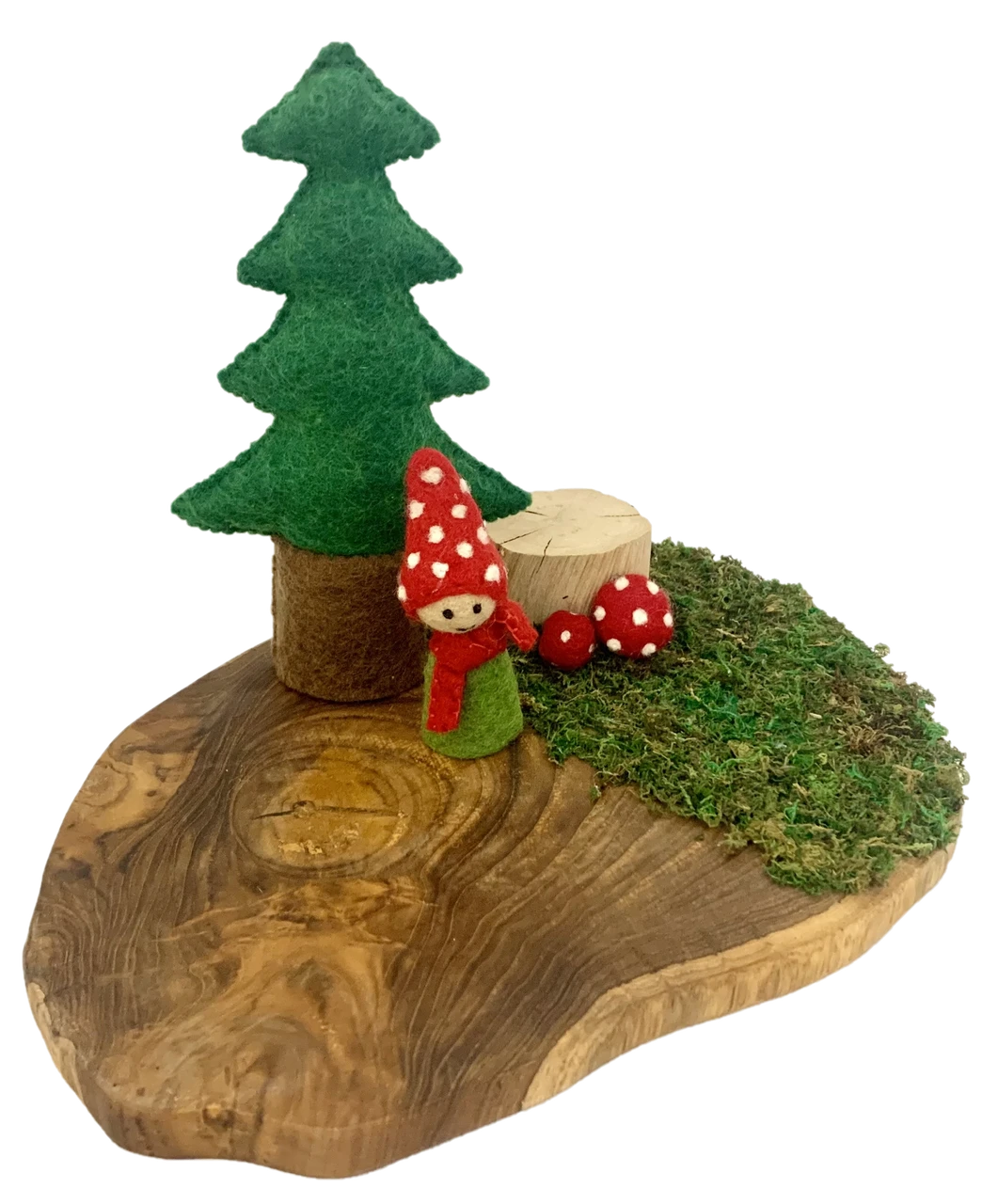 Papoose Woodland Slice Red