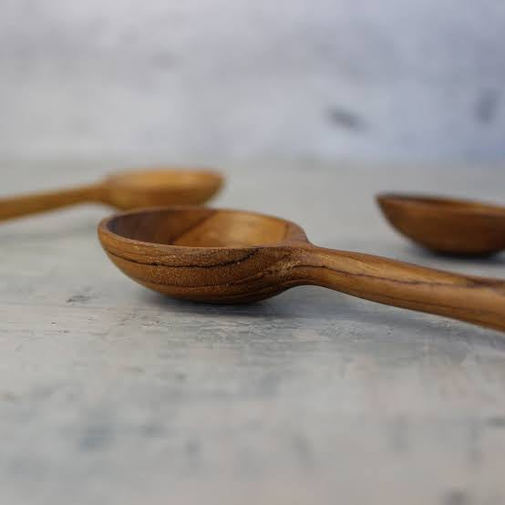 Papoose Teak Moon Spoon