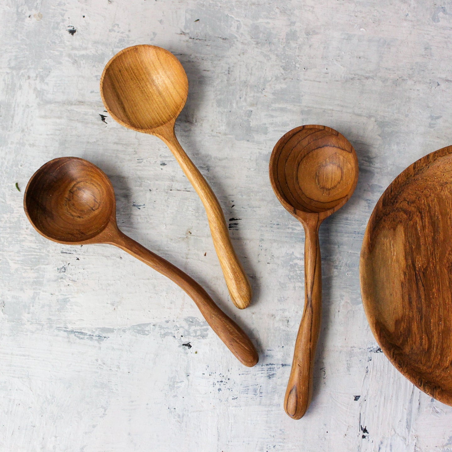 Papoose Teak Moon Spoon