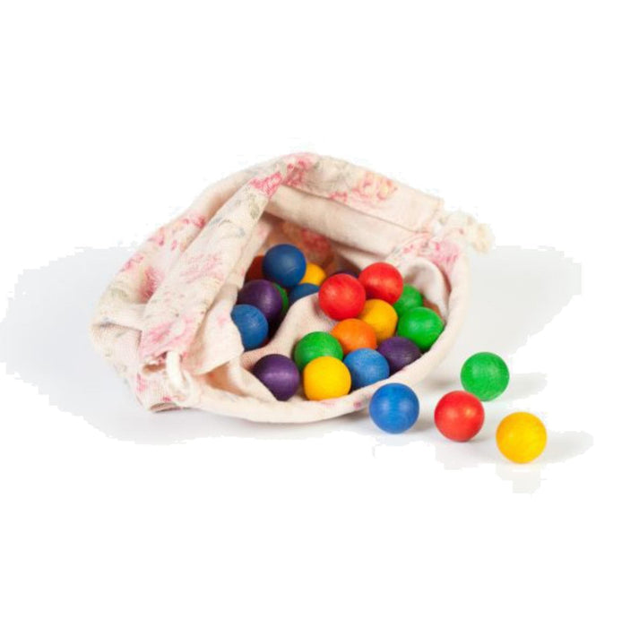 Grapat Wooden Marbles - 36 pieces