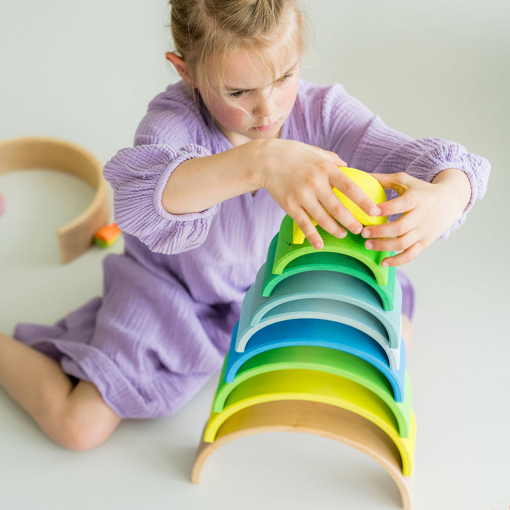 Grimm’s Neon Green 10-piece Rainbow