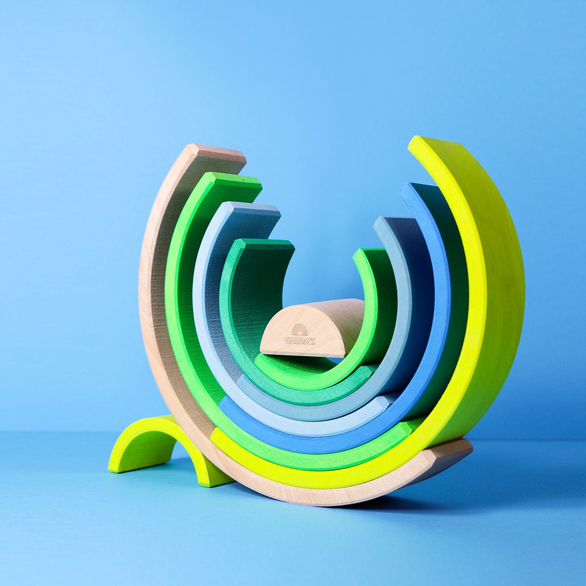 Grimm’s Neon Green 10-piece Rainbow