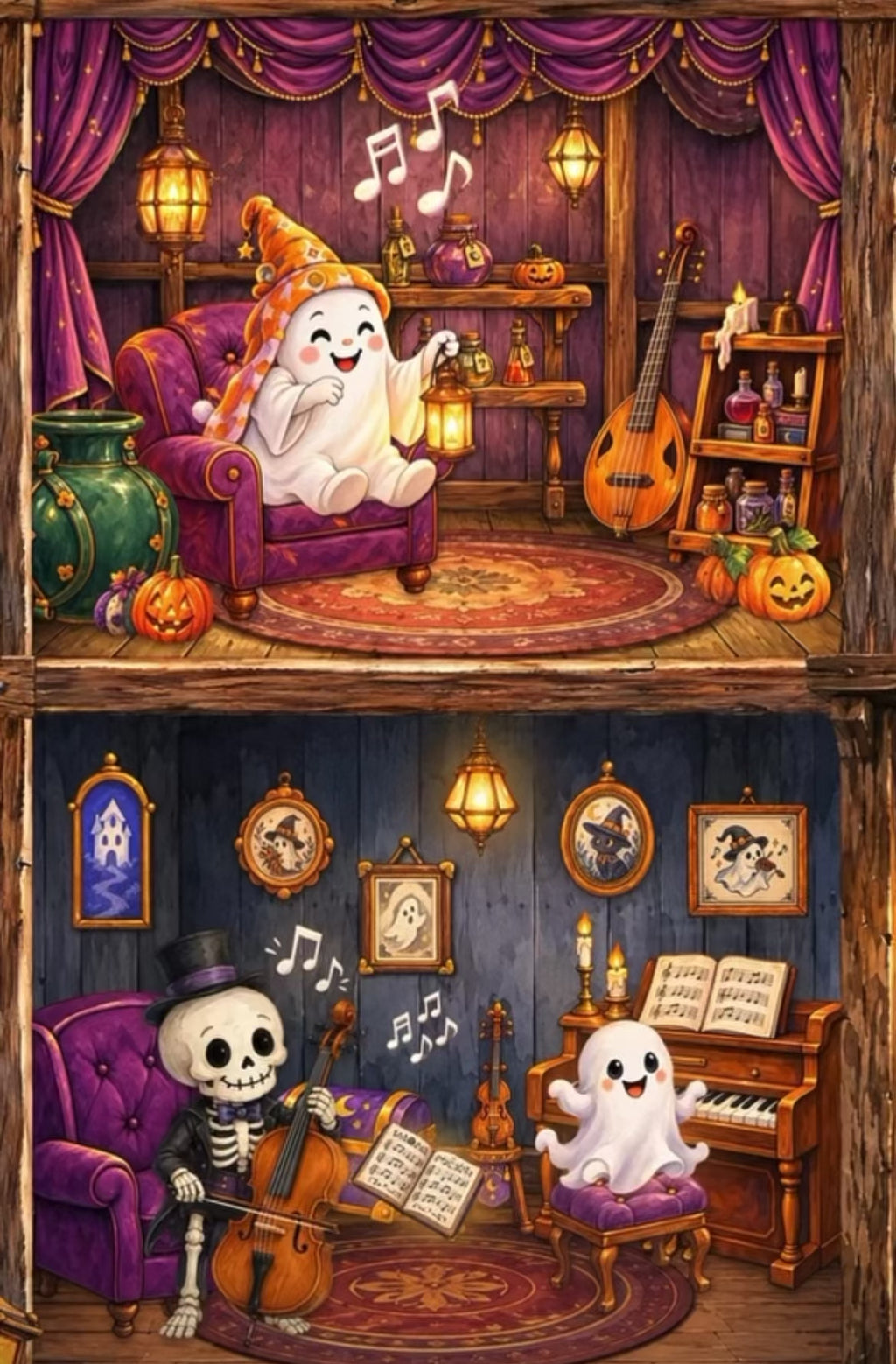 Spooky Friends Playcloth